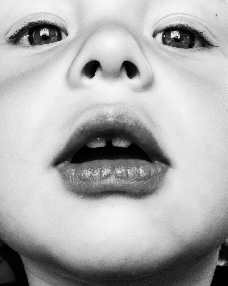teething baby